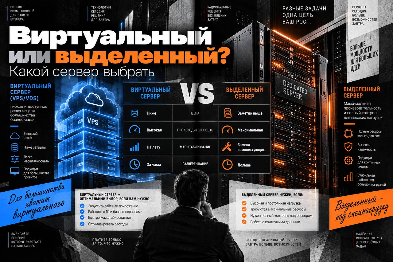 Выделенный или виртуальный