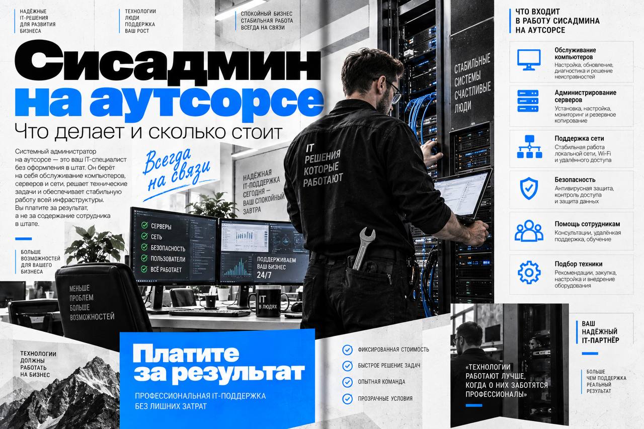 Сисадмин на аутсорсе